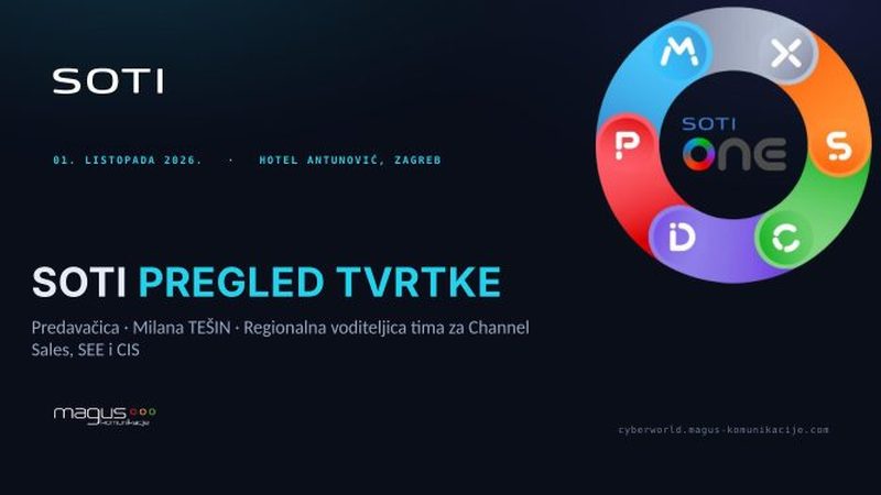 Naslovni slajd: SOTI: Centralizirano upravljanje uređajima (MDM)